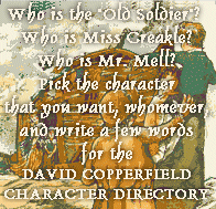 Create the David Copperfield Character Directory