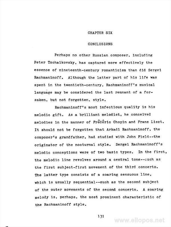 133 - G. W. Cobb, Rachmaninoff - A Descriptive Analysis of the Piano Concertos